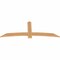Ekena Millwork Bellingham Timber Gable Bracket, Western Red Cedar, 84"W x 31"H x 1 1/2"D x 5 1/2"F, 9/12 Pitch GBW084X31X0206BEL00SWR - alternate 3